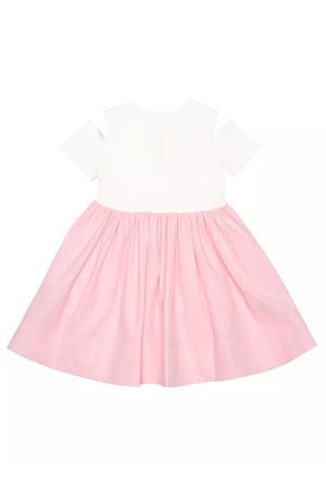 white cotton dress FENDI KIDS | JFB651AEXZF0QE5